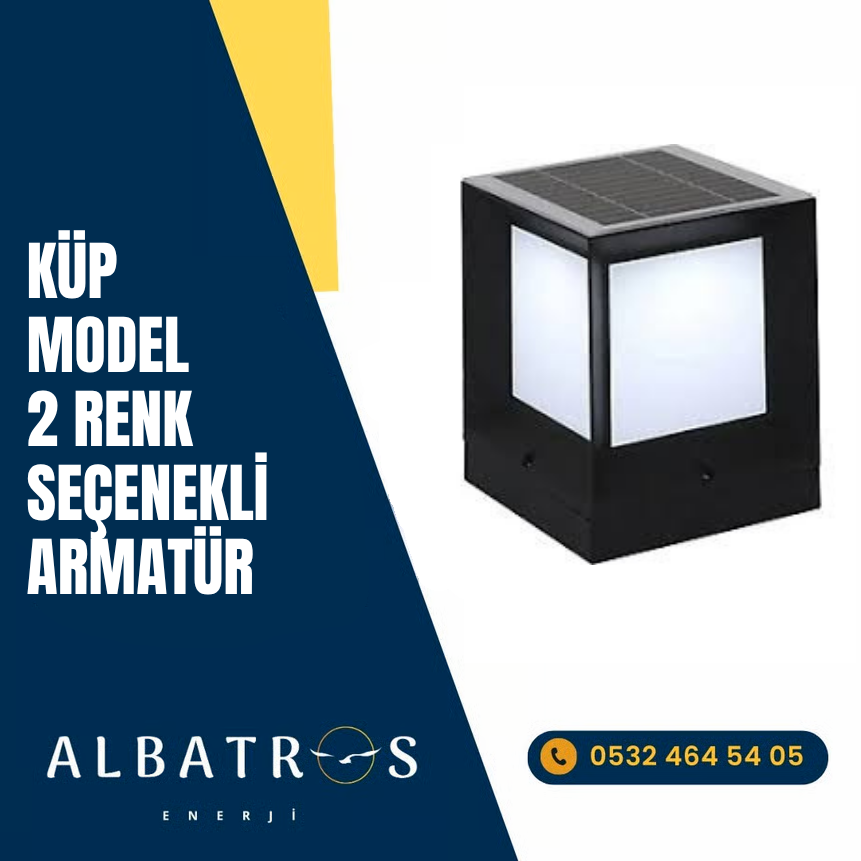 KÜP MODEL  2 RENK SEÇENEKLİ  ARMATÜR